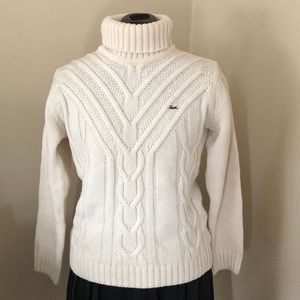 LACOSTE turtle neck sweater